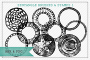 Zentangle® Inspired Brushes/Stamps 1