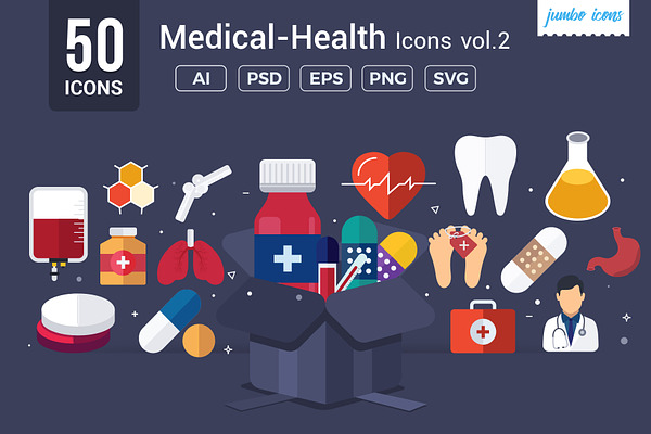 Medical / Health Vector Icons V2