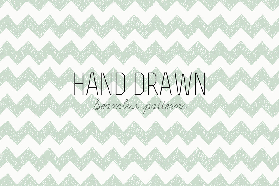 Hand drawn patterns in Patterns - product preview 8