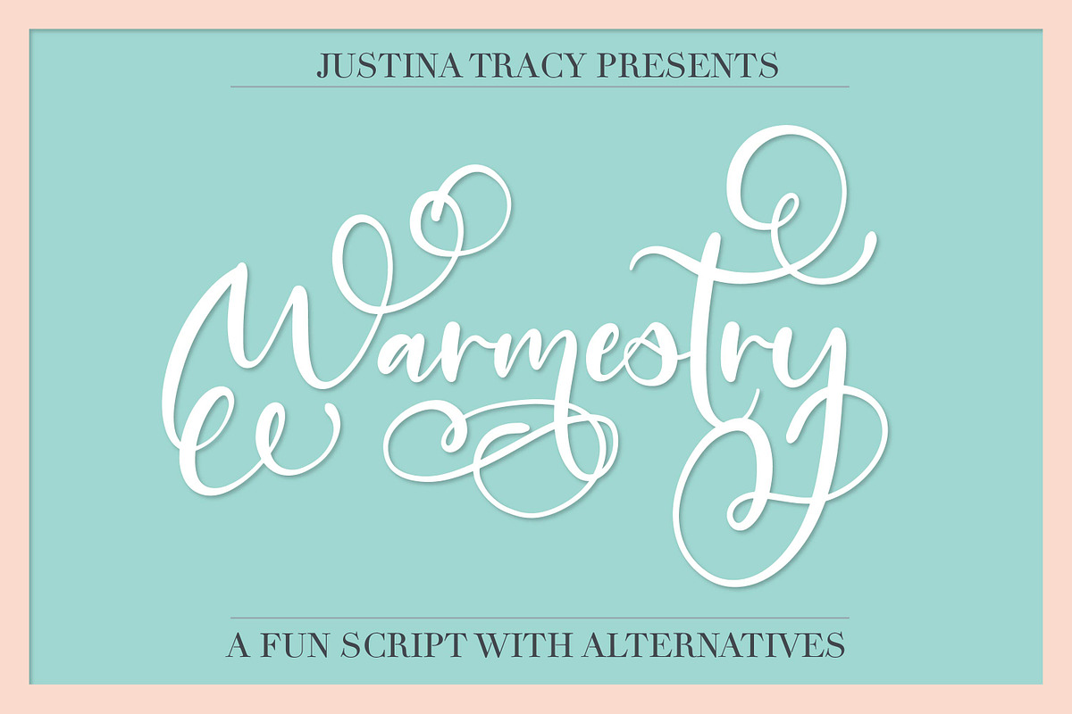 Warmestry - A Script Wedding Font in Script Fonts - product preview 8
