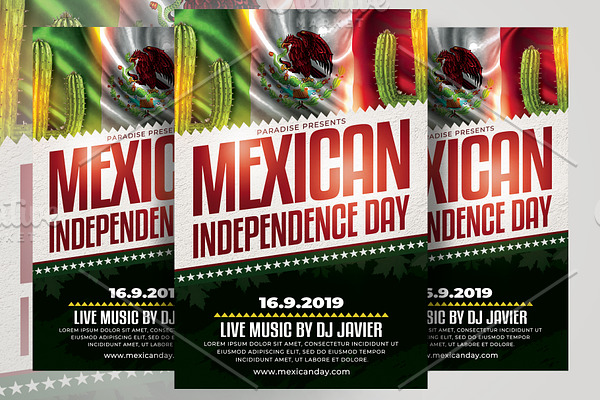 Mexican Independence Day Flyer