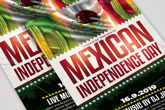 Mexican Independence Day Flyer in Flyer Templates - product preview 2