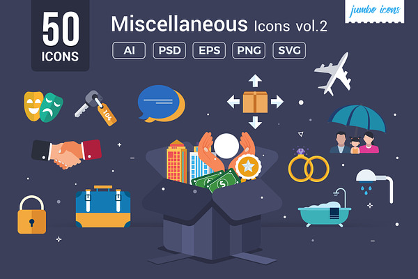 Miscellaneous Vector Icons V2