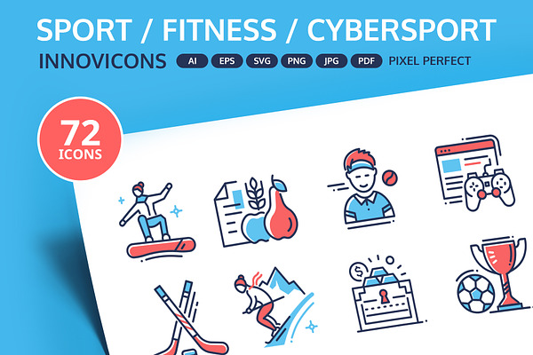 Sport & Cybersport Innovicons set