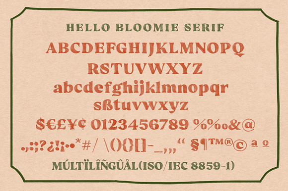 Hello Bloomie SVG Font Family in Fonts - product preview 10