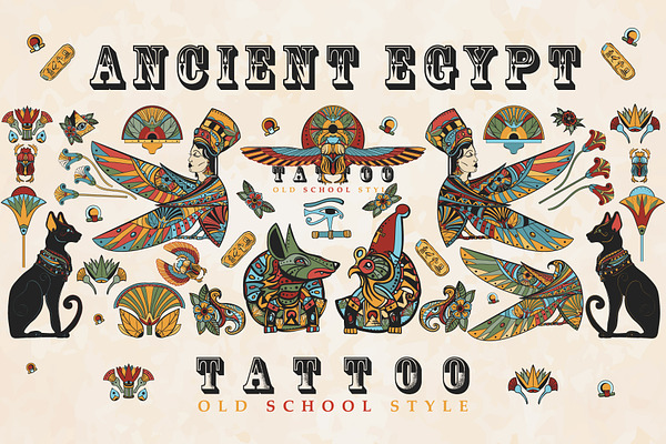 Ancient Egypt tattoo