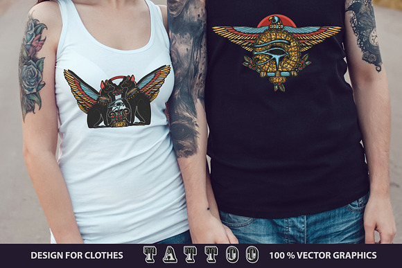 Ancient Egypt tattoo in Graphics - product preview 5