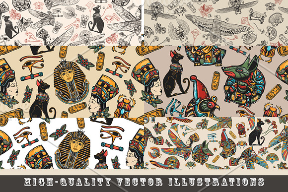 Ancient Egypt tattoo in Graphics - product preview 10