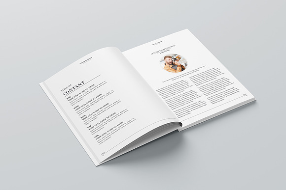 Simple Magazine in Magazine Templates - product preview 1