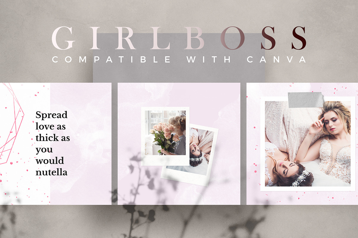 Canva - Girlboss Instagram Pack in Instagram Templates - product preview 8