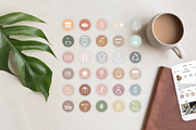 Health and Beauty Highlight Icons