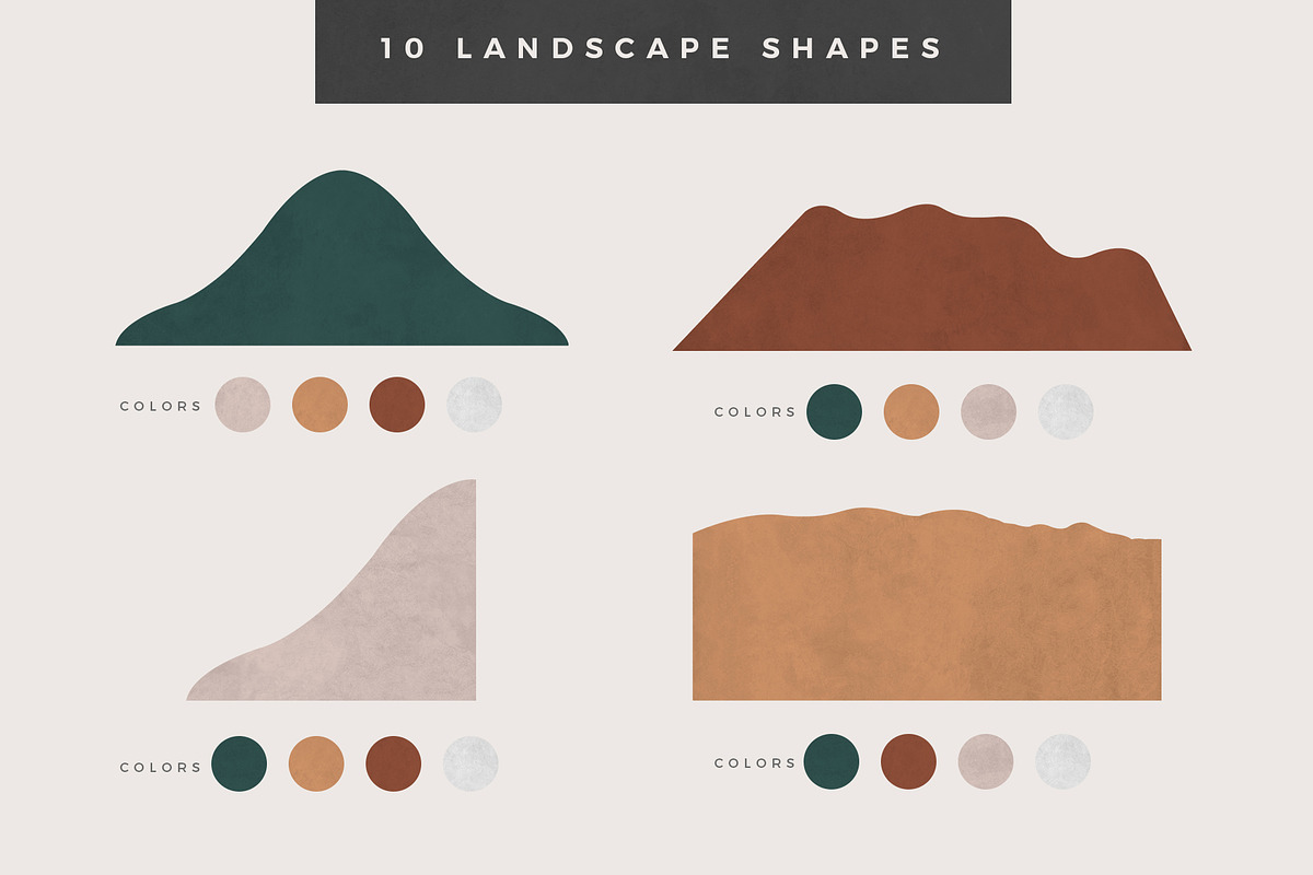 Landscape Creation Kit in Illustrations - product preview 8