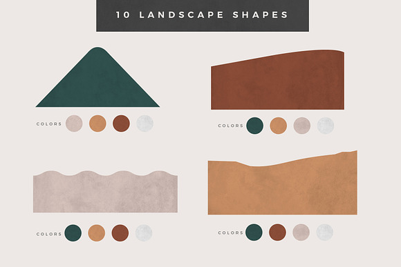 Landscape Creation Kit in Illustrations - product preview 1
