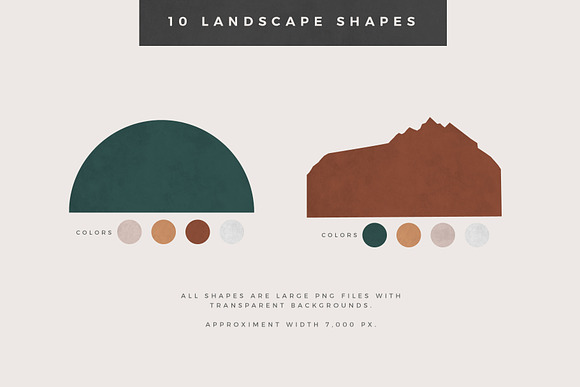 Landscape Creation Kit in Illustrations - product preview 2