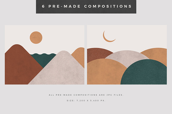 Landscape Creation Kit in Illustrations - product preview 6