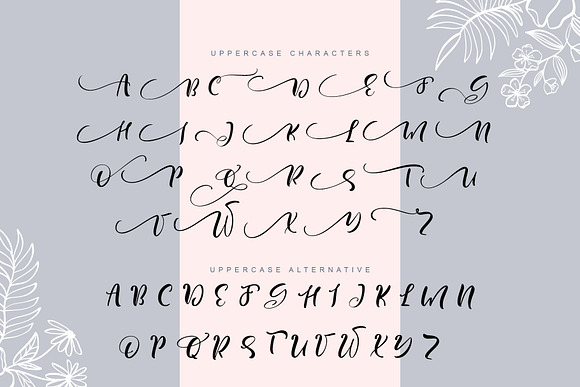 Inspiration Hand Drawn Font in Script Fonts - product preview 6