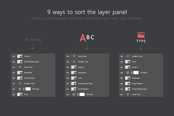 ReOrder - Layer Panel Sorting Kit in Add-Ons - product preview 6