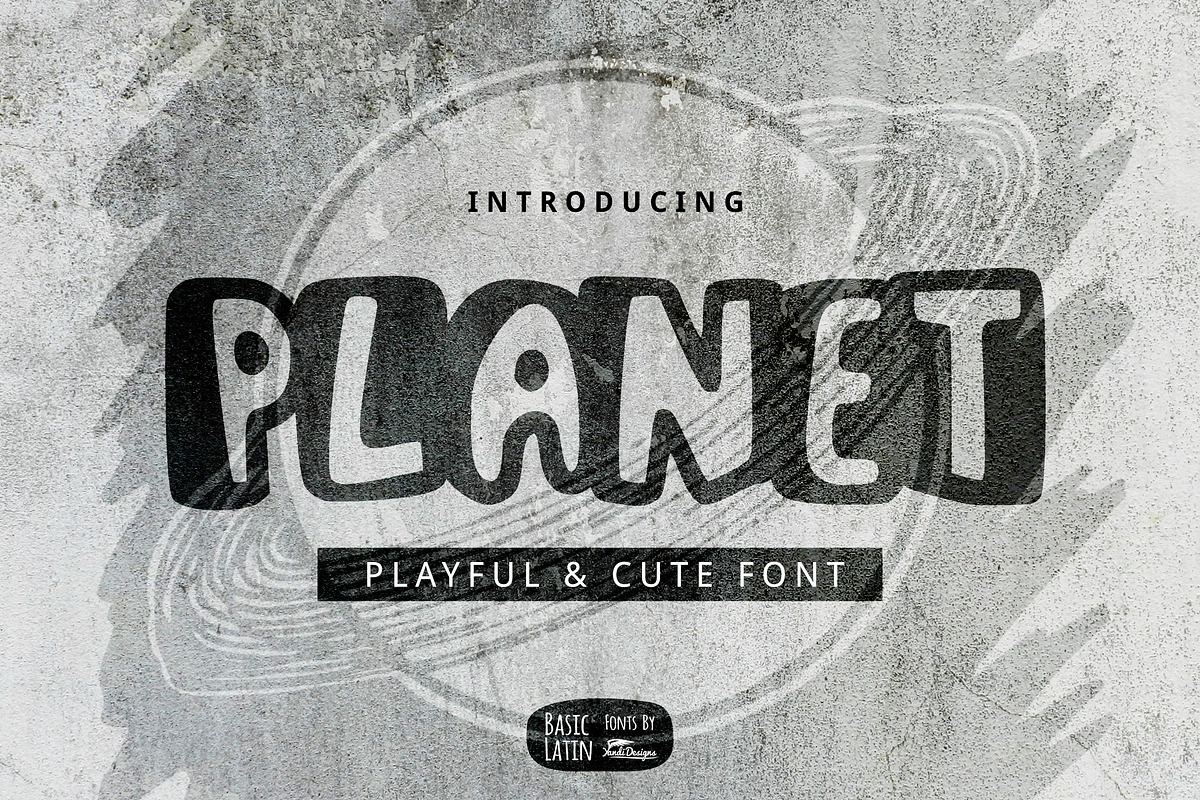 Planet Font in Display Fonts - product preview 8