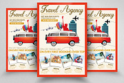 Tours and Travel Flyer Template
