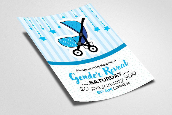 Baby Shower Psd Flyer Templates in Flyer Templates - product preview 2