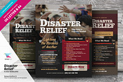 Disaster Relief Flyer Templates