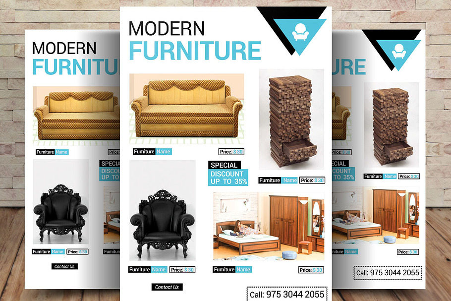 Furniture Flyer in Flyer Templates - product preview 8