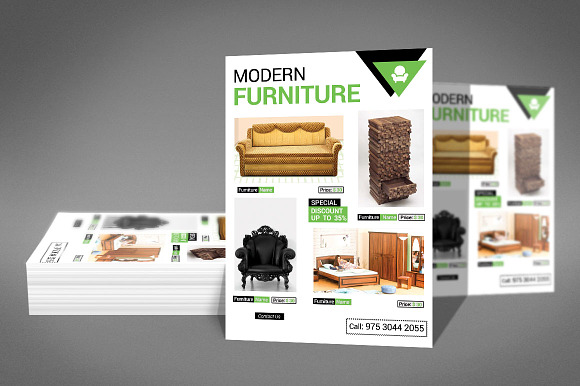 Furniture Flyer in Flyer Templates - product preview 2