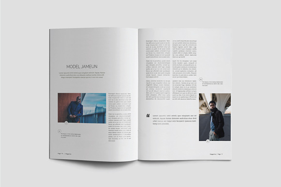 A5 Magazine Template in Magazine Templates - product preview 5