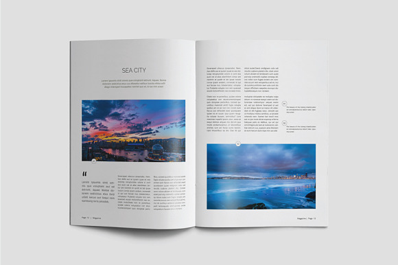 A5 Magazine Template in Magazine Templates - product preview 6