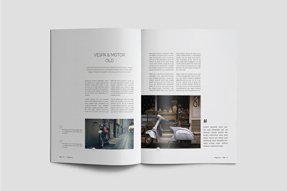 A5 Magazine Template in Magazine Templates - product preview 9