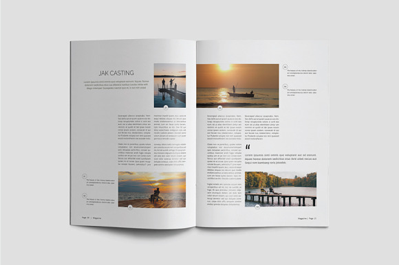 A5 Magazine Template in Magazine Templates - product preview 10