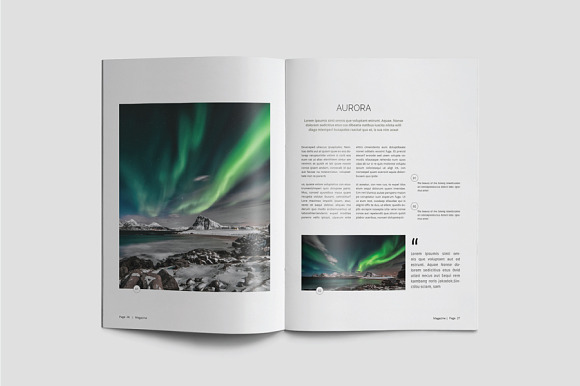 A5 Magazine Template in Magazine Templates - product preview 13