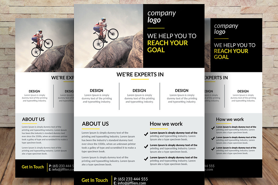 Insurance Consulting Flyer in Flyer Templates - product preview 8