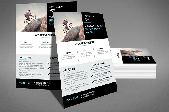 Insurance Consulting Flyer in Flyer Templates - product preview 1