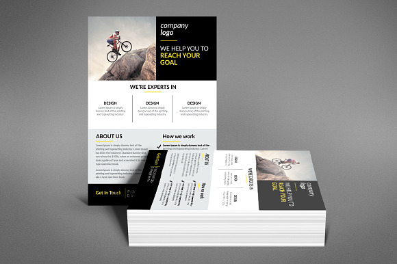 Insurance Consulting Flyer in Flyer Templates - product preview 3