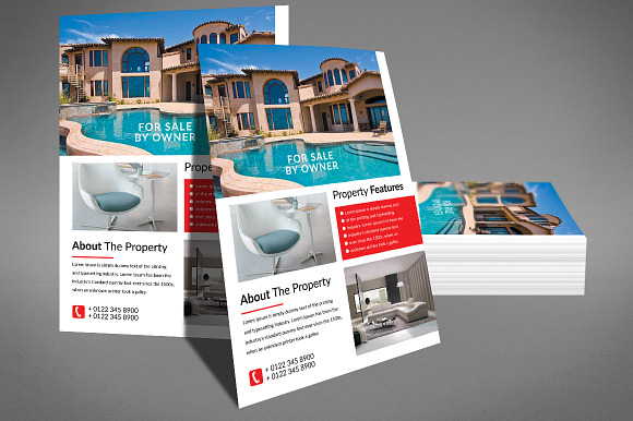 Luxury Sweet Homes Corporate Flyer in Flyer Templates - product preview 1