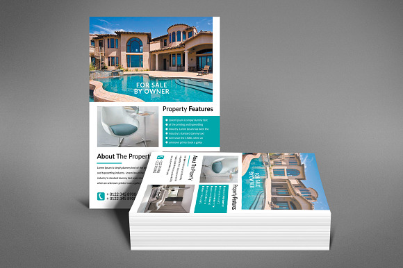 Luxury Sweet Homes Corporate Flyer in Flyer Templates - product preview 3