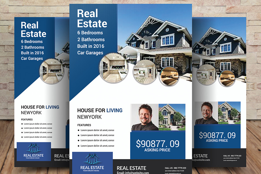 New Property Flyer Template in Flyer Templates - product preview 8