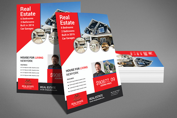 New Property Flyer Template in Flyer Templates - product preview 1