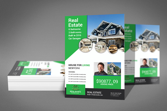 New Property Flyer Template in Flyer Templates - product preview 2