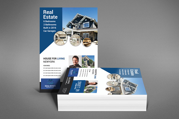 New Property Flyer Template in Flyer Templates - product preview 3