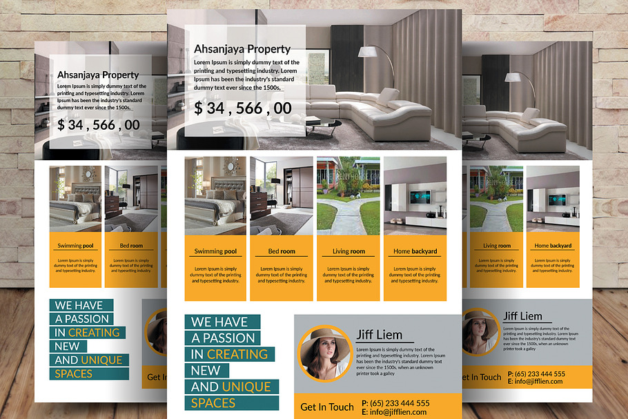 Property  Real Estate Flyer in Flyer Templates - product preview 8