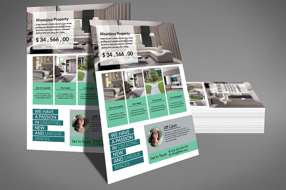 Property  Real Estate Flyer in Flyer Templates - product preview 1