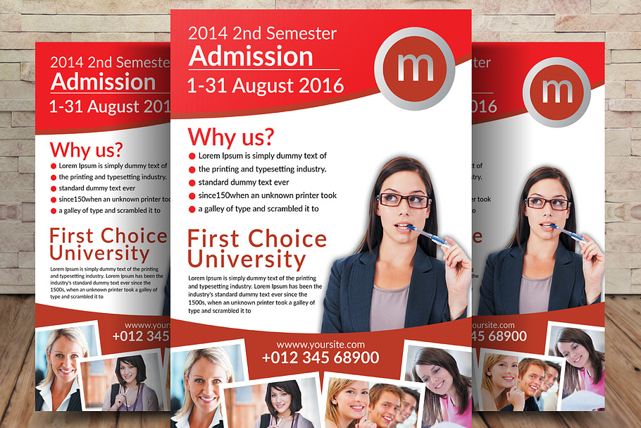 Study Abroad University Flyer in Flyer Templates - product preview 8