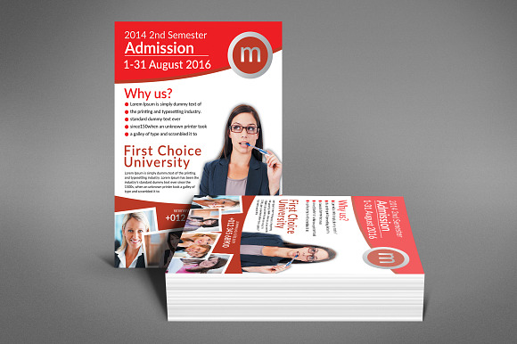 Study Abroad University Flyer in Flyer Templates - product preview 3