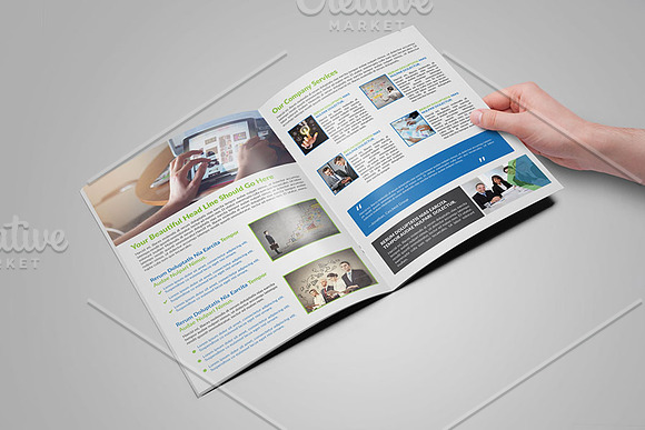 Bi Fold Brochure in Brochure Templates - product preview 5