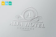 AlfaHotel Logo