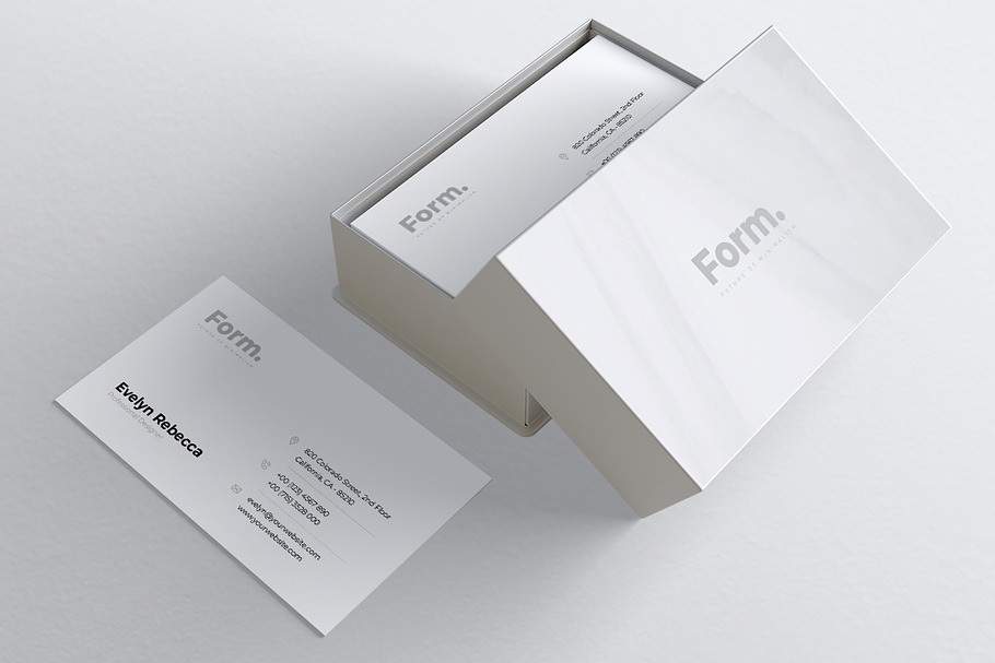 Minimalist Business Card Vol. 49 in Business Card Templates - product preview 4