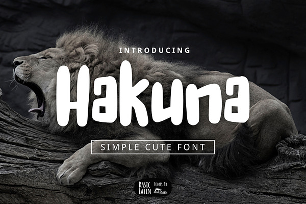 Hakuna Cute Font