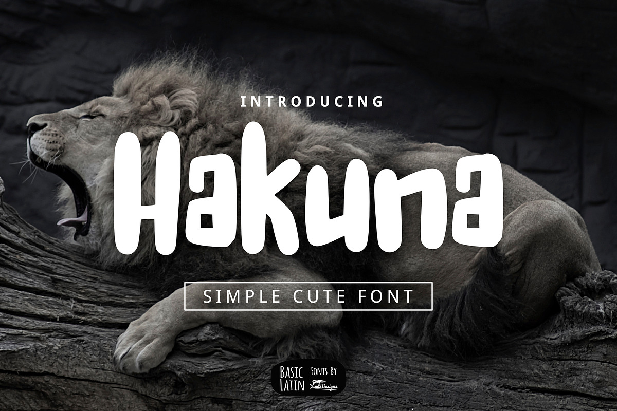 Hakuna Cute Font in Cute Fonts - product preview 8